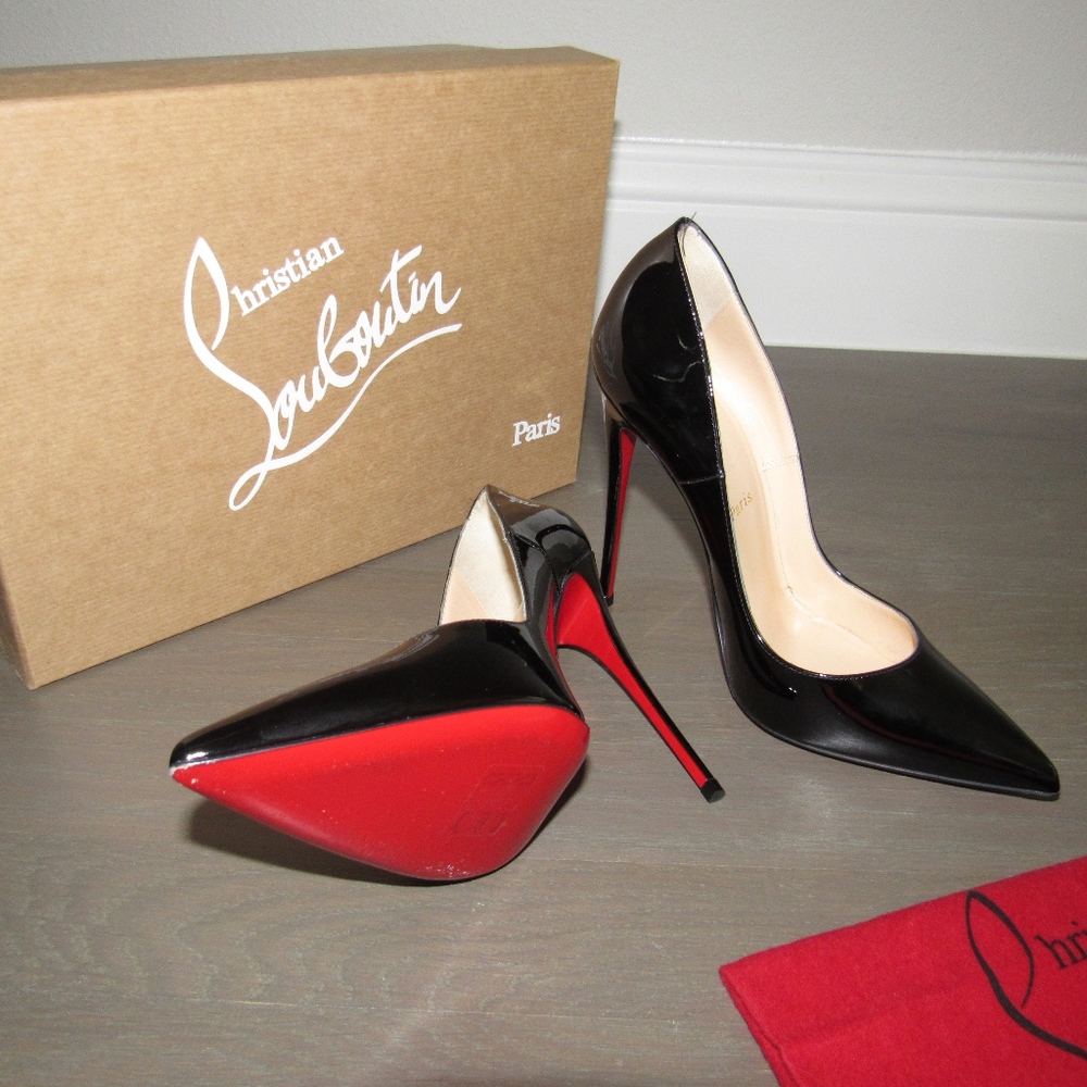 SOLD Christian Louboutin So Kate 37.5 - Picture 7 of 8